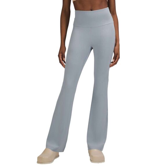 lululemon athletica Pants - Lululemon Groove Super-High-Rise Flared Pant Nulu *Chambray